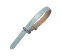 Bracelet de montre en cuir de vachette pour femme d'une seule pièce de 10mm, version prolongée avec motif en bambou coloré et agréable pour la peau, longueur de 220mm