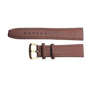 Bracelet de Montre en Cuir PU Leather Strap Watch Men&women Band Black Brown 10mm 12mm 14mm 16mm 18mm 20mm 22mm Replacement Watch Strap Accessories(Brown,20mm)