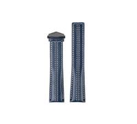 Bracelet de montre en cuir véritable 22mm, adapté à la montre for Tag Heuer Carrera Monaco for hommes, en cuir de vache, boucle pliable