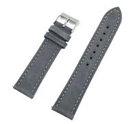 Bracelet de montre en cuir véritable à libération rapide 16-22 mm rétro première couche en cuir de vachette