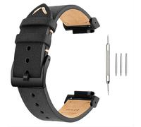 Bracelet de montre en cuir véritable pour Casio G-SHOCK DW-5600/GWB5600/GA-2100 Black + Black