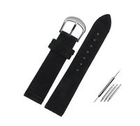 Bracelet de montre en daim 16mm/18mm/20mm/22mm, Vintage, fait à la main, en cuir, 16mm