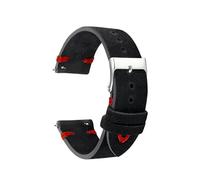 Bracelet de montre en daim cousu main - Boucle ardillon de remplacement de 18 à 24 mm pour une durabilité accrue,18mm