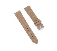 Bracelet de montre en denim ultra-fin à dégagement rapide 18 mm, 20 mm, 22 mm, 24 mm, adapté aux hommes et aux femmes, accessoires en toile de nylon souple(Brown,24mm)