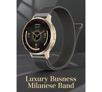 Bracelet de montre en maille milanaise pour Gar-Min Venu 4/3/2, Vivoactive 6/5/4, Forerunner 965/955/265/255, Fenix 8/7/6, 18/20/22mm pour femmes et hommes cornes de montre de 20 mm de largeur,cornes