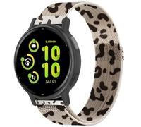 Bracelet de montre en métal de 20 mm pour Garmin Vivoactive 5/3, Vivomove 3/HR/Luxe/Style, Forerunner 55/245/645, pour homme et femme, maille métallique en acier inoxydable 20 mm