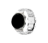 Bracelet de montre en métal titane 22mm Compatible avec Huawei Watch GT 4 3 pro 2 e 46mm/Ultimate/Amazfit GTR 47mm(Silver,For Amazfit GTR 47mm)