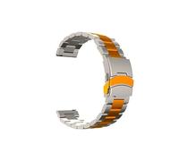 Bracelet de montre en métal titane de 22mm Compatible avec Huawei GT4 3 Pro Ultimate/Samsung Galaxy Watch 46mm Gear S3(Titanium orange,For Samsung 3 45mm)