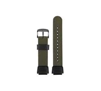 Bracelet de montre en Nylon 18mm Compatible avec Casio A1200 AE1300 A158 A159 F91W F84 W735 AQ-S800 AEQ-110 W-218H(Army green black)