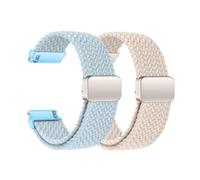 Bracelet de montre en nylon 22 mm avec fermeture magnétique pour Samsung Galaxy Watch 3 45 mm, Galaxy Watch 46 mm, Gear S3 Classic/Frontier, Vivoactive 4, montres intelligentes pour homme et femme