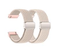 Bracelet de montre en nylon 22 mm avec fermeture magnétique pour Samsung Galaxy Watch 3 45 mm, Galaxy Watch 46 mm, Gear S3 Classic/Frontier, Vivoactive 4, montres intelligentes pour homme et femme