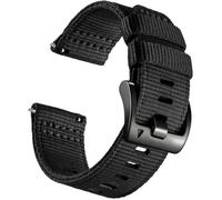 Bracelet de montre en nylon - 22 mm compatible Garmin Venu 3/2/4 - Compatibilité Samsung Galaxy Watch 3 45 mm