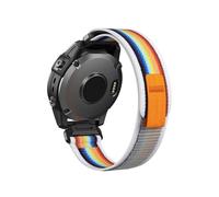 Bracelet De Montre En Nylon À Dégagement Rapide, Adapté For Garmin Fenix6X Pro, For Fenix 5 Plus 7X Tactix Delta Instinct Mk1 22 26mm(01,26mm)