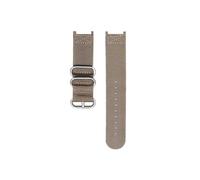 Bracelet de montre en Nylon, Compatible avec Casio ProTrek PRG-240 PRG-130Y PRW-1500(Khaki-silver)