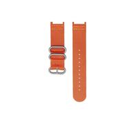 Bracelet de montre en Nylon, Compatible avec Casio ProTrek PRG-240 PRG-130Y PRW-1500(Orange-silver)