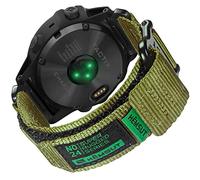 Bracelet de montre en nylon compatible avec Garmin, bracelet de sport pour fēnix/Forerunner/Approach/MARQ/quatix/D2 Series Bracelet de rechange robuste pour homme