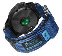 Bracelet de montre en nylon compatible avec Garmin, bracelet de sport pour fēnix/Forerunner/Approach/MARQ/quatix/D2 Series Bracelet de rechange robuste pour homme