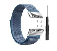 Bracelet de montre en nylon compatible avec Garmin Forerunner 45/45S - Bracelet de rechange pour montre connectée Garmin Swim 2 - Accessoires métalliques, 22 millimeters, nylon, acier inoxydable, Pas