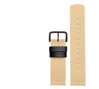 Bracelet de montre en nylon compatible avec la série Casio PROTREK PRG-650 PRG-600 PRW-6600 24 mm(Khaki black)
