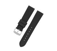 Bracelet de montre en nylon/cuir - Bracelet sport 18 mm-24 mm avec doublure en cuir pour une durabilité accrue,21mm