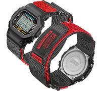 Bracelet de montre en nylon de 16 mm pour Casio GA-100/110/120/150/200/201/300/310/400/700/710, DW5600/5000/5300/5700/6900, 2 tailles (S/M), sangle à dégagement rapide