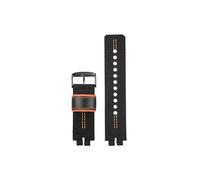 Bracelet de montre en Nylon for hommes, Compatible avec Casio PROTREK PRW-3000 PRW-3100 PRW-6000 PRW-6100Y PRG-300 330(Black Orange black)