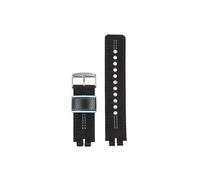 Bracelet de montre en Nylon for hommes, Compatible avec Casio PROTREK PRW-3000 PRW-3100 PRW-6000 PRW-6100Y PRG-300 330(Black Blue steel)