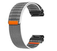 Bracelet de montre en nylon pour Garmin Fenix 8/567X/pro/Epix 935/965 Grey 22 mm