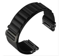 Bracelet de montre en nylon pour Garmin Fenix ??8/8S/6/6X/7/7X/Pro/Tactix Black 26 mm