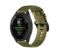 Bracelet de montre en nylon pour Garmin Forerunner 255/265/245 Smartwatch Green S