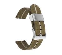 Bracelet de montre en nylon tissé 18/20/22/24 mm - Boucle en acier inoxydable, bracelet de rechange à dégagement rapide pour homme, facile à installer,20mm