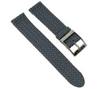 Bracelet De Montre En Perlon Eulit 2 Pièces De Rechange Gris 18mm 42233S