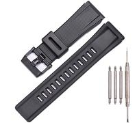 Bracelet de montre en résine compatible avec Casio PRG-600 PRW6600 PRG-650Y - Bracelet de rechange étanche en caoutchouc pour homme Pro Trek GA2000