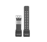 Bracelet de montre en résine de silicone for Casio G-SHOCK Little/Small Mud King GG-1000 GWG-100 GSG-100 Bracelet de sport étanche en caoutchouc(B Gray)