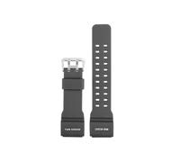 Bracelet de montre en résine de silicone for Casio G-SHOCK Little/Small Mud King GG-1000 GWG-100 GSG-100 Bracelet de sport étanche en caoutchouc(A Gray)