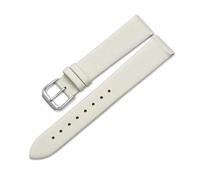 Bracelet de montre en satin brossé - Bracelet de rechange élégant pour montres pour femmes de 10 à 20 mm,Gris clair,18mm