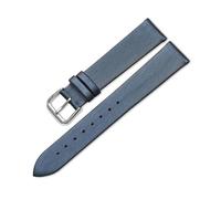 Bracelet de montre en satin brossé - Bracelet de rechange élégant pour montres pour femmes de 10 à 20 mm,Bleu,16mm
