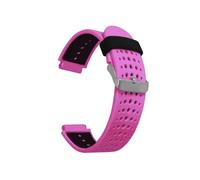 Bracelet de montre en Silicone 16mm, adapté for Casio G Shock AW-590 591 AWG-M100A M100B AWG-M100 G-7700 AWG-100 AWG-101(Pink black)