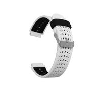 Bracelet de montre en Silicone 16mm, adapté for Casio G Shock AW-590 591 AWG-M100A M100B AWG-M100 G-7700 AWG-100 AWG-101(White black)