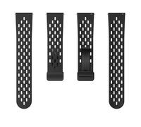 Bracelet de montre en silicone : 20 mm, bracelet en caoutchouc à libération rapide, boucle déployante magnétique, bande souple et flexible, remplacement durable résistant à la transpiration