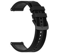 Bracelet de montre en silicone 22 mm pour Huawei Watch GT4 Black