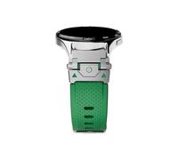 Bracelet de montre en Silicone 22mm, Compatible avec Huawei Watch GT 5 4 Pro 46mm/Amazfit Balance Falcon/Oneplus 2 2R(Silver green,Huawei GT4 46mm)