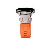 Bracelet de montre en Silicone 22mm, Compatible avec Huawei Watch GT 5 4 Pro 46mm/Amazfit Balance Falcon/Oneplus 2 2R(Titanium orange,Huawei GT5 46mm)