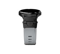 Bracelet de montre en Silicone 22mm, Compatible avec Huawei Watch GT 5 4 Pro 46mm/Amazfit Balance Falcon/Oneplus 2 2R(Black grey,Huawei GT5 Pro 46mm)