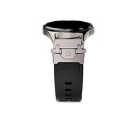 Bracelet de montre en Silicone 22mm, Compatible avec Huawei Watch GT 5 4 Pro 46mm/Amazfit Balance Falcon/Oneplus 2 2R(Titanium black,Huawei GT5 46mm)