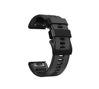 Bracelet De Montre En Silicone 26 22 Mm For Garmin Fenix 6X 6 Pro 7X 7 Epix Gen 2 Easyfit Bracelet Adapté For Fenix 5 5XPlus Bracelet(Gray black,22mm)