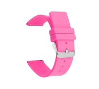 Bracelet de montre en silicone à dégagement rapide 12 mm 14 mm 16 mm 18 mm 20 mm 22 mm 24 mm Bracelet de montre de sport unisexe Accessoires de montre Bracelet de remplacement de montre(Pink,20mm)