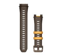 Bracelet de montre en silicone avec boucle en métal Garmin Amoled Instinct® 3 - 45 mm/Instinct Crossover Marron 22 mm
