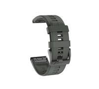 Bracelet De Montre En Silicone Bicolore, Adapté For Garmin TACTIX DELTA/Instinct 2X/Descent Mk2 Mk2i G1/MARQ/Enduro 2, Bracelet À Ajustement Rapide De 22mm 26mm(Army green 3,QuickFit 26mm)