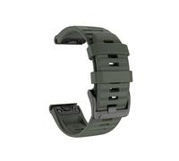 Bracelet De Montre En Silicone Bicolore, Adapté For Garmin TACTIX DELTA/Instinct 2X/Descent Mk2 Mk2i G1/MARQ/Enduro 2, Bracelet À Ajustement Rapide De 22mm 26mm(Army green 2,QuickFit 26mm)